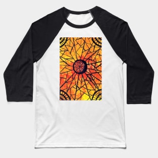 Sun Explosion Baseball T-Shirt